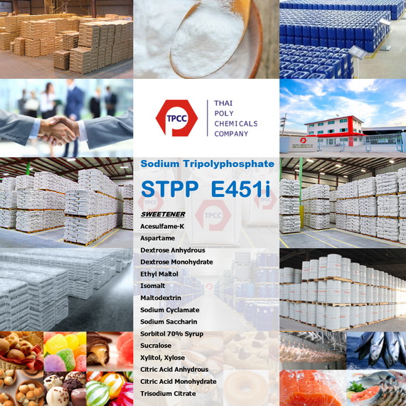 โซเดียมไตรโพลีฟอสเฟต, เอสทีพีพี, Sodium Tripolyphosphate, STPP, Food additive, E451i, INS451i, ฟอสเฟต